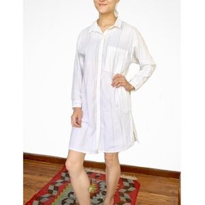 Sacrecoeur stripe shirt dress